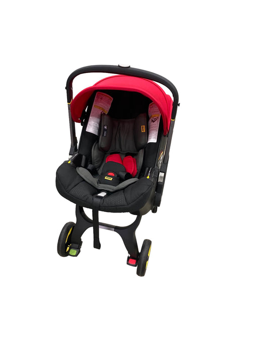 secondhand Doona Infant Car Seat & Stroller Combo, 2022, Flame Red