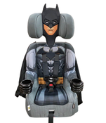 used KidsEmbrace 2-in-1 Combination Harness Booster Car Seat, 2023, Batman Gray