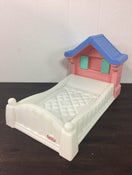 used Little Tikes Storybook Cottage Doll Bed