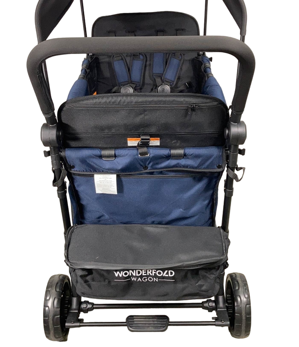 Wonderfold W4 Multifunctional Quad Stroller Wagon, 2021, Noble Navy