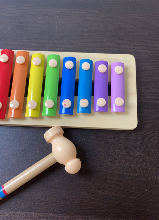 secondhand Hape Rainbow Xylophone