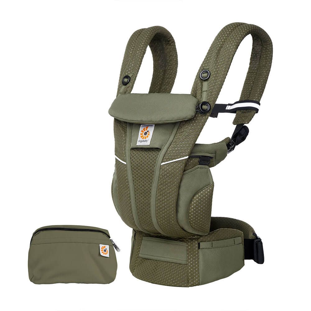 ergobaby spring green performance carrier Ergobaby Omni Breeze Baby Carrier, Olive Green