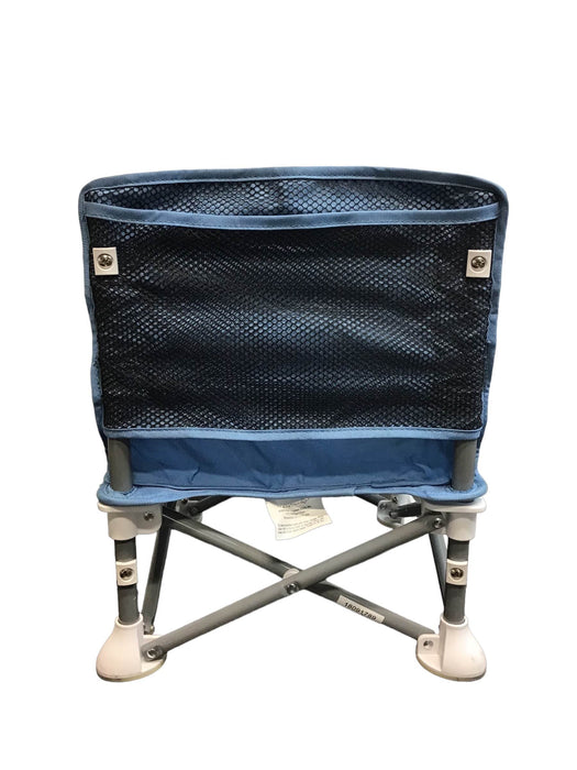 secondhand Summer Infant Pop 'n Sit Portable Booster, Original, Dusty Blue