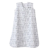 used Halo Cotton Sleepsack, M, Gray Squares & Triangles