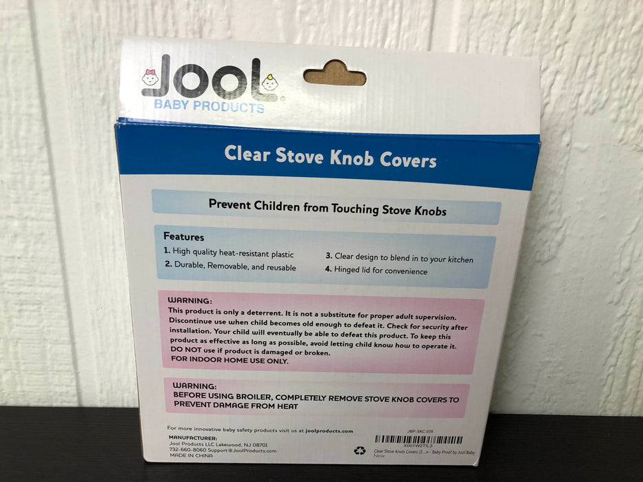 secondhand Jool Clear Stove Knob Covers