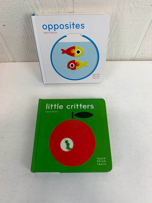 Shop BUNDLE Board Books, Xavier Deneux think touch learn Series at GoodBuy Gear