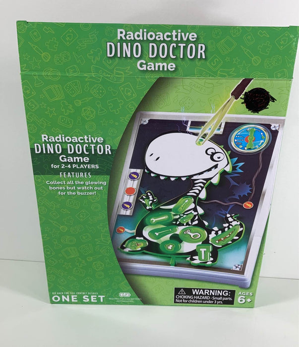 used VE Radioactive Dino Doctor Game