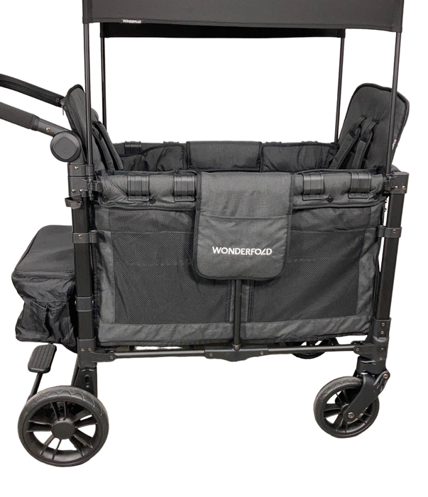 Wonderfold W2 Elite Multifunctional Stroller Wagon, 2023, Volcanic Black