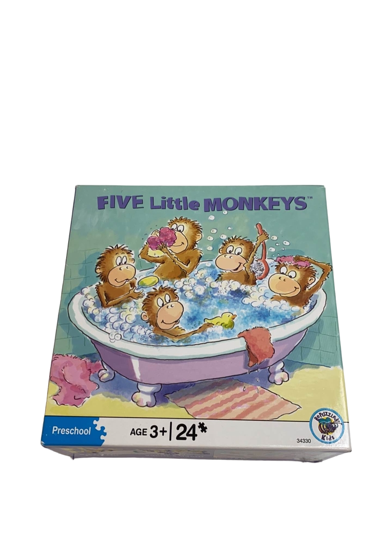 Bepuzzled Five Little Monkeys Puzzle — GoodBuy Gear