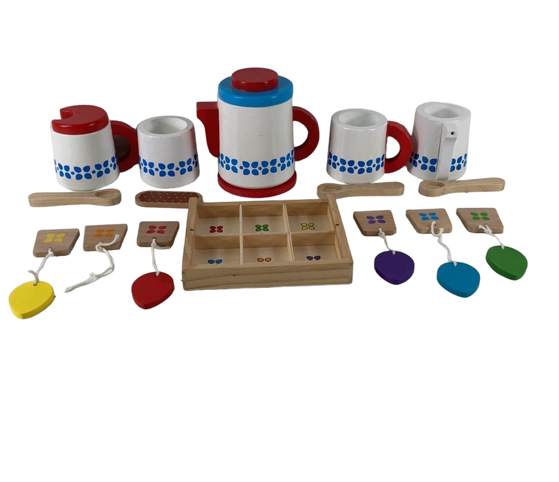 used Melissa & Doug Steep & Serve Tea Set