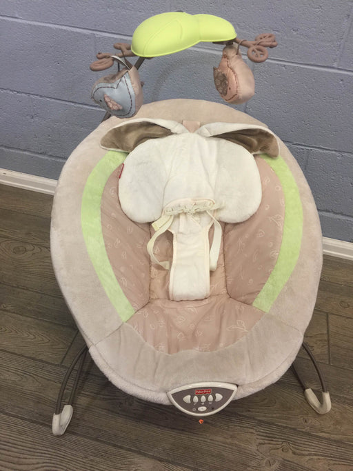 used Fisher Price Deluxe Bouncer, My Little Snugabunny