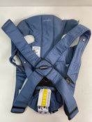 Shop BabyBjorn Baby Carrier Mini, Vintage Indigo Cotton at GoodBuy Gear