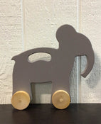 used Manny + Simon Elephant Pull Toy