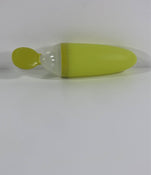 used Boon Squirt Silicone Baby Food Dispensing Spoon, Green