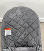 BabyBjorn Bouncer Bliss, Dark Gray Frame, Anthracite Cotton Classic Quilt