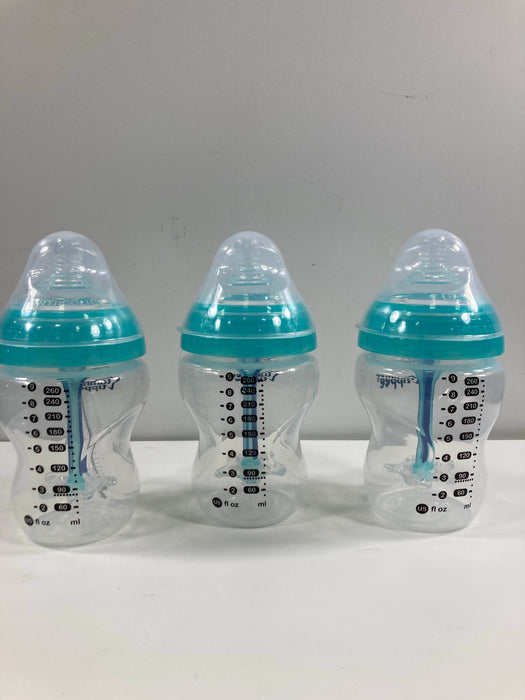 secondhand Tommee Tippee Advanced Anti-Colic Baby Bottles – 9 Ounce, Clear, 3 Count - HIDDEN NEEDS PHOTOS