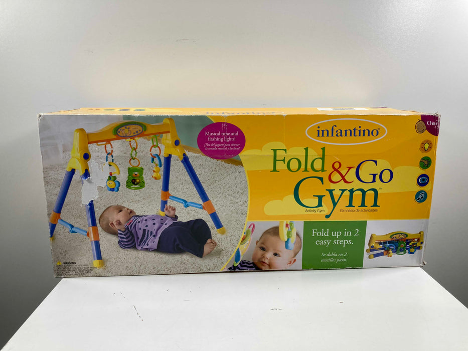 used Infantino Fold and Go Activity Gym