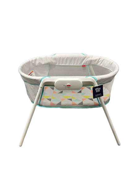 Fisher price stow and go bassinet safety hot sale