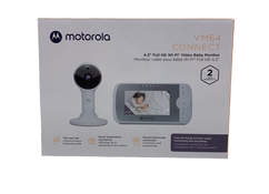 used Motorola VM64 4.3" Connect WiFi Baby Monitor