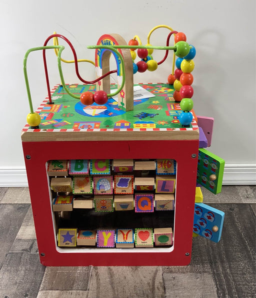 secondhand ALEX Toys Discover My Busy Town Wooden Activity Cube