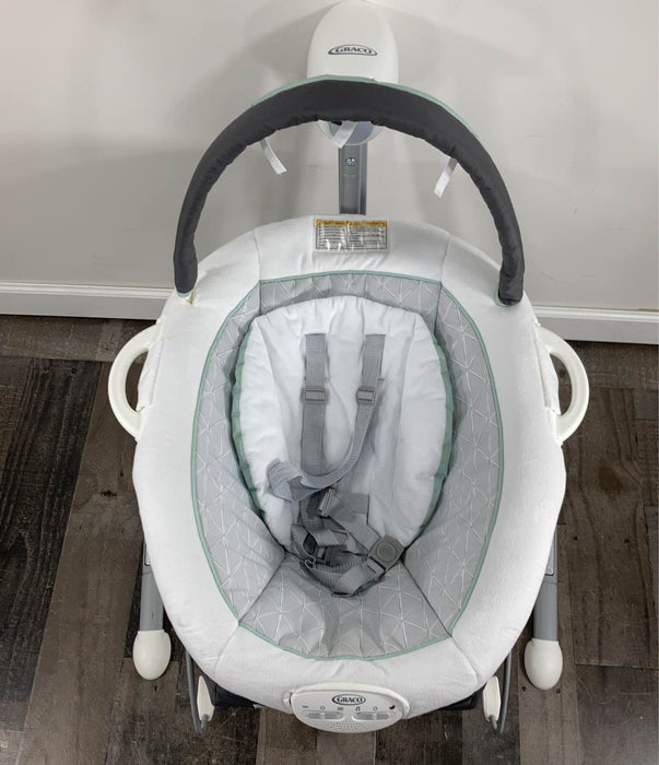 secondhand Graco Duet Sway LX Swing With Portable Bouncer