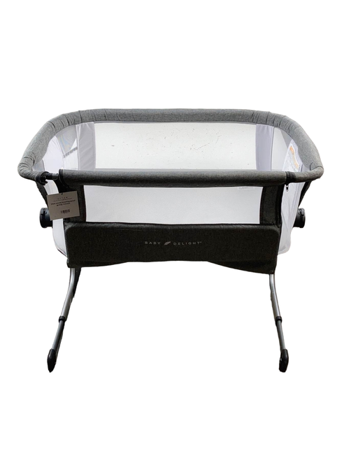 used Baby Delight Beside Me Dreamer Bassinet & Bedside Sleeper, Charcoal Tweed