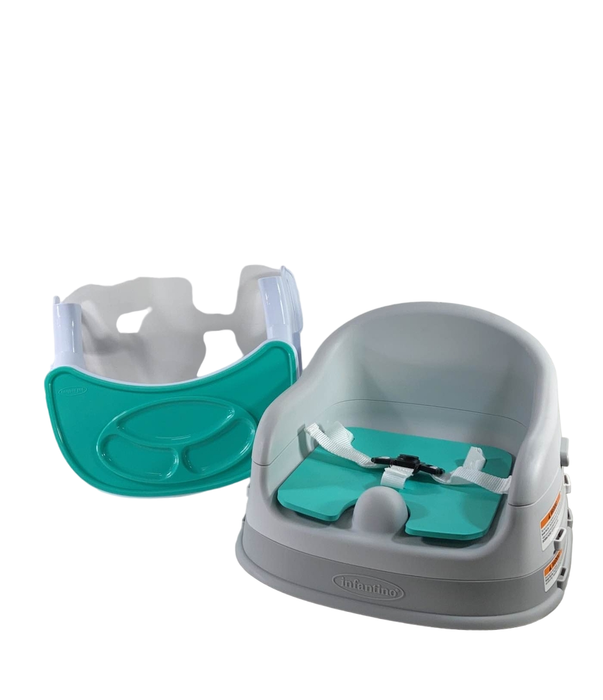 Shop Infantino Grow With Me 4 In 1 Two Can Dine Deluxe Booster Seat, Teal at GoodBuy Gear