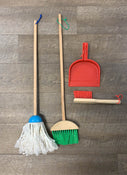 secondhand Melissa & Doug Let's Play House! Dust, Sweep & Mop
