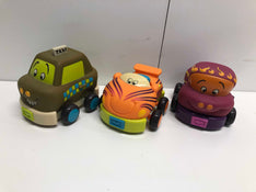 secondhand B. Toys Pull Back Toddler Cars