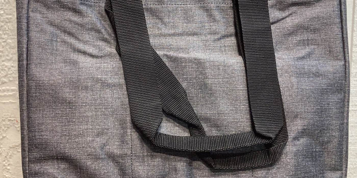 Thirty-one Everyday Essentials Tote Charcoal Crosshatch  display picture 2