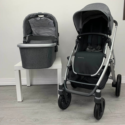 used UPPAbaby VISTA V2 Stroller, Jordan (Charcoal Melange)