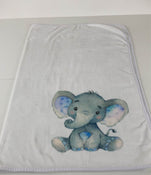 Shop Mud Pie Monthly Milestone Blanket, Elephant at GoodBuy Gear