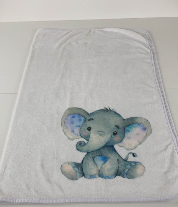 Shop Mud Pie Monthly Milestone Blanket, Elephant at GoodBuy Gear
