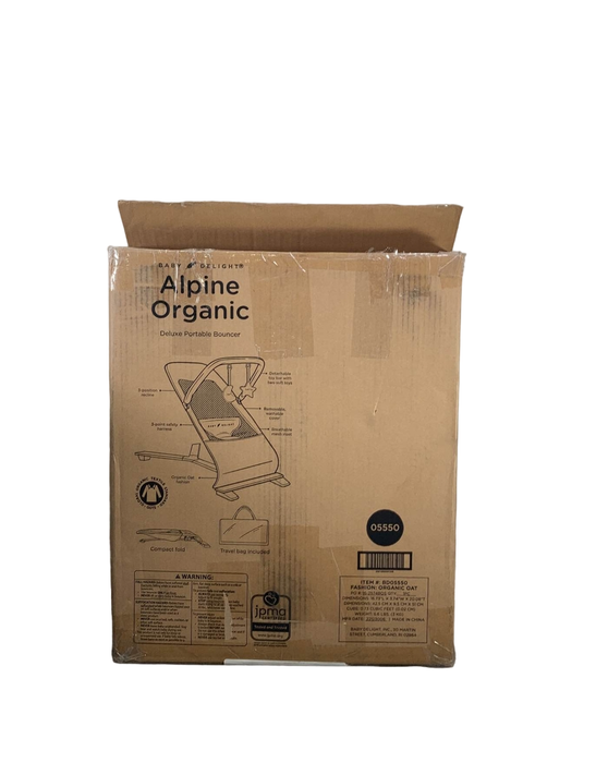 Shop Baby Delight Go With Me Alpine Deluxe Portable Bouncer, Organic Oat at GoodBuy Gear