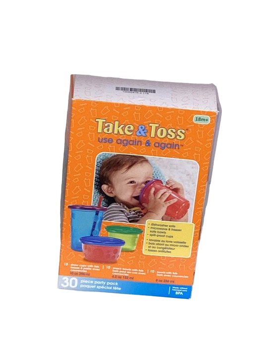 used The First Years Take & Toss Party Pack