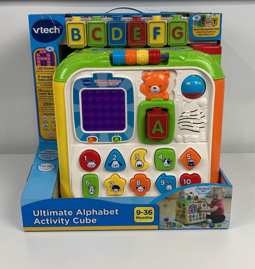 used VTech Ultimate Alphabet Activity Cube