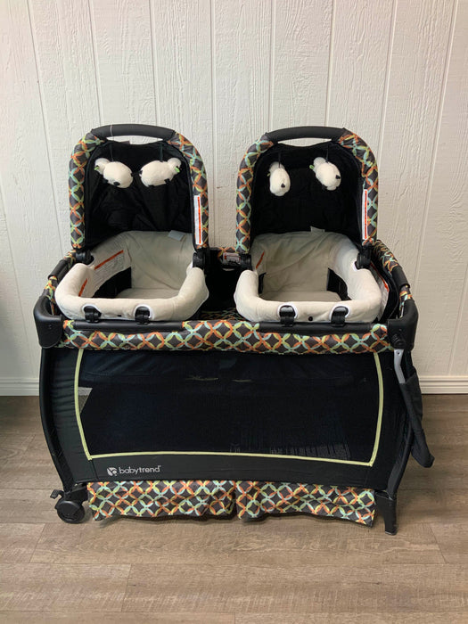 used Baby Trend Twins Nursery Center Playard