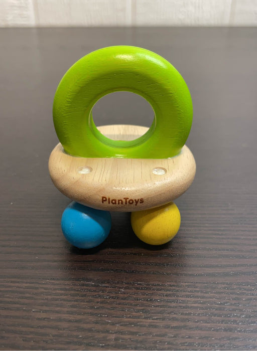 used Plan Toys Bell Rattle