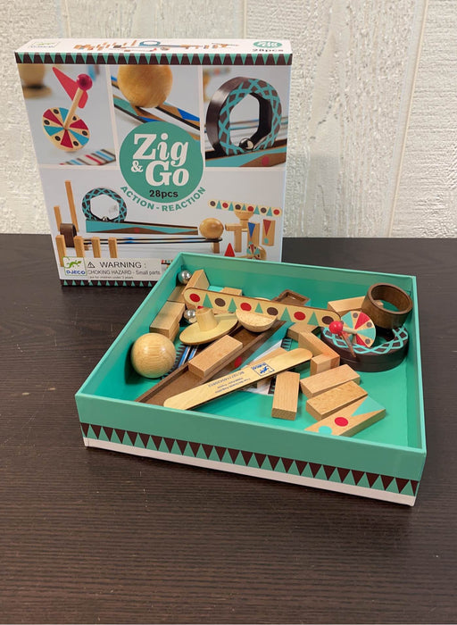 used DJECO Zig & Go Building Set 28 Piece