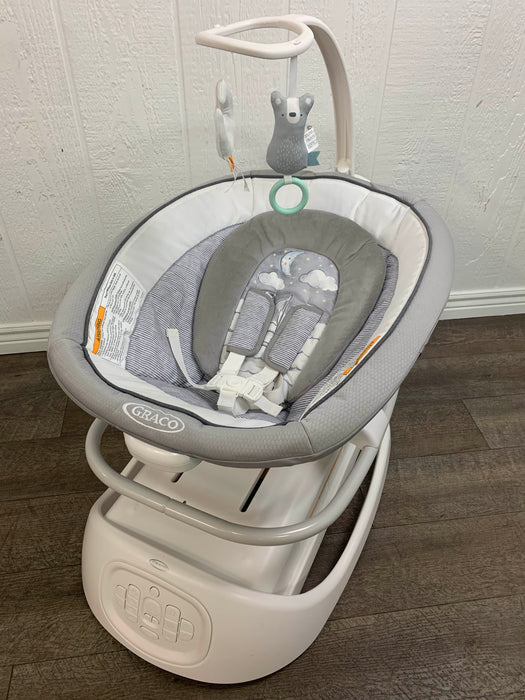 used Graco Sense2Soothe Baby Swing With Cry Detection Technology