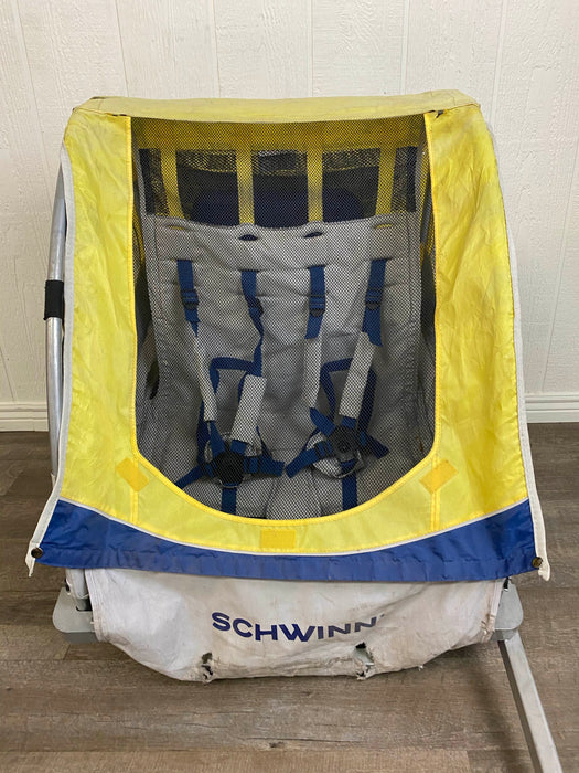 used Schwinn Zap Double Child Trailer
