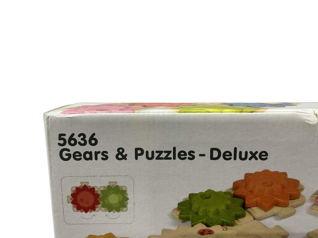 Plan Toys Gears Puzzle Deluxe