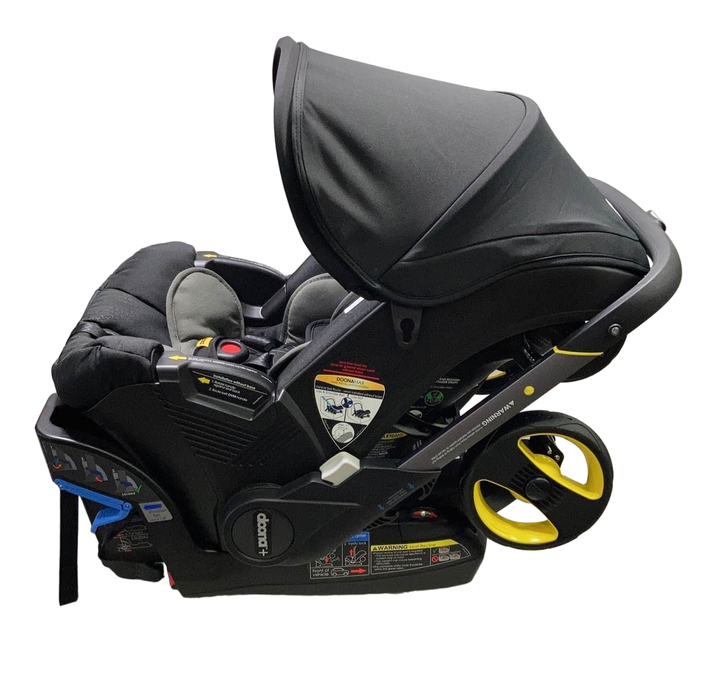 secondhand Doona Infant Car Seat & Stroller Combo, 2022, Nitro Black