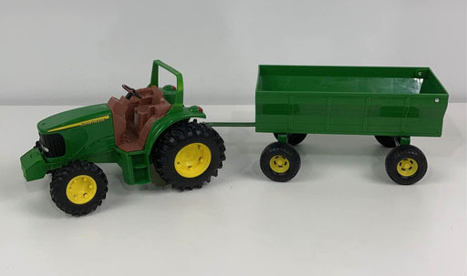 secondhand John Deere Tractor & Wagon