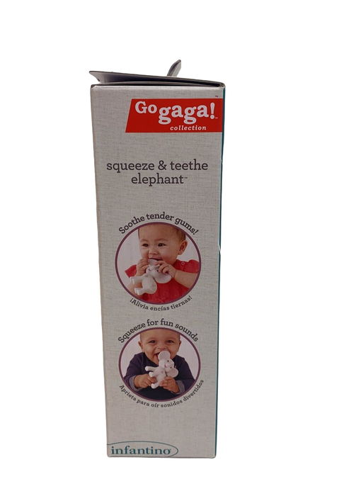 secondhand Infantino GoGaga Squeeze & Teethe, Elephant