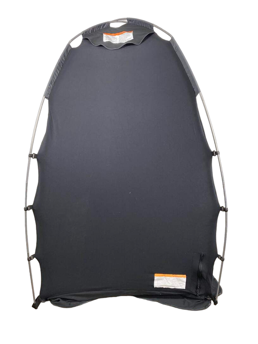 secondhand SlumberPod 3.0 Sleep Canopy, Black with Grey Accents