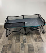Shop Baby Delight Go With Me Bungalow Deluxe Portable Travel Cot, Teal/Grey at GoodBuy Gear