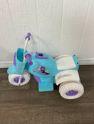 secondhand Huffy Disney Frozen 6V Girls Ride On Motorcycle Tricycle