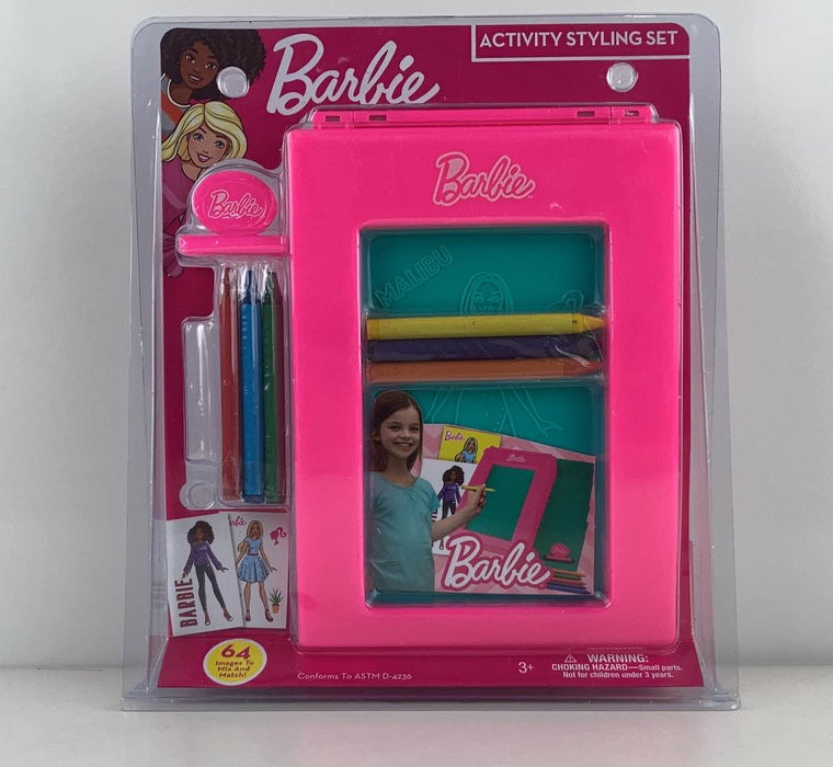 used Barbie Activity Styling Set