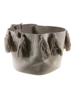 Shop Lorena Canals Tassels Basket, Natural at GoodBuy Gear